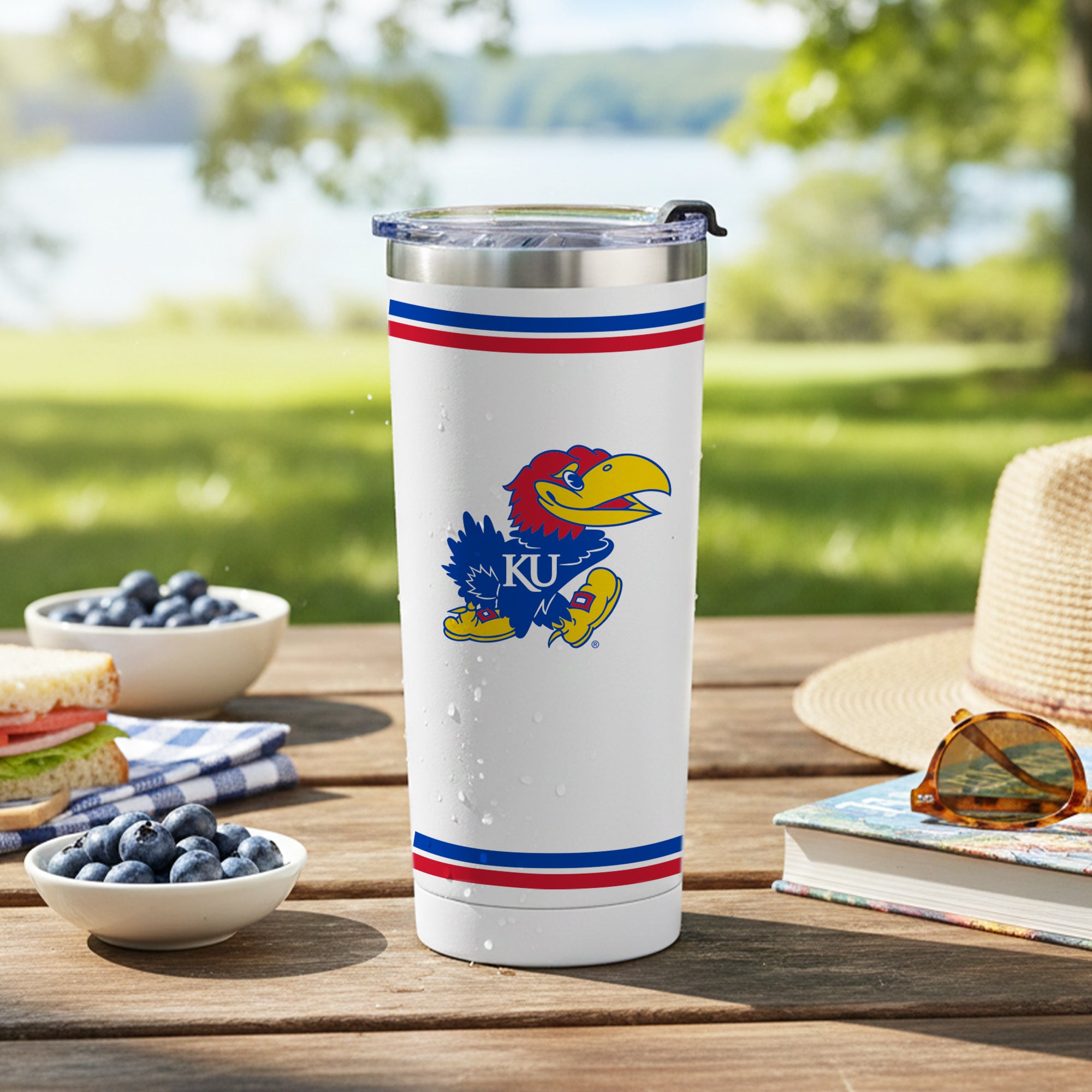 24OZ Kansas Jayhawks Alumni Tumbler