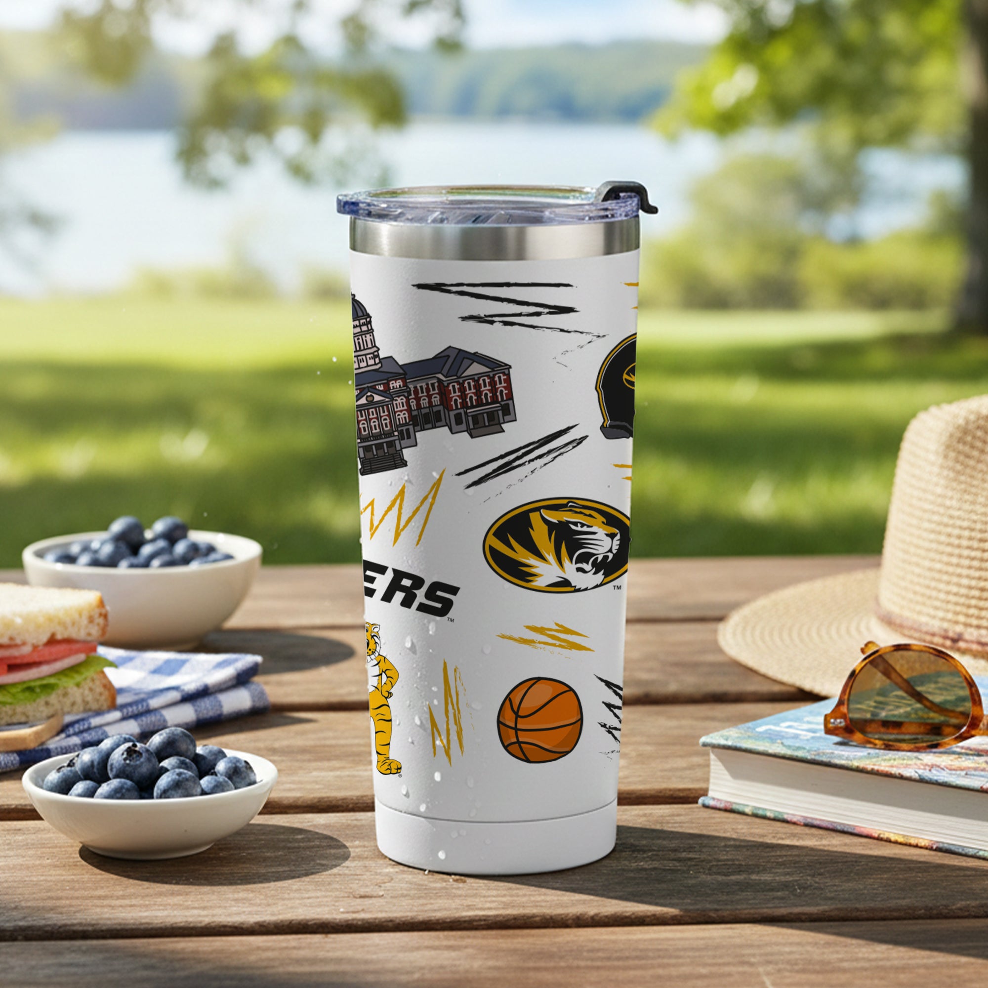 Missouri Tigers 24oz Local Stainless Steel Tumbler
