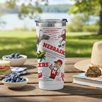 Nebraska Cornhuskers 24oz Local Stainless Steel Tumbler