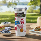 Oklahoma Sooners 24oz Local Stainless Steel Tumbler