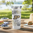 Purdue Boilermakers 24oz Campus Line Art Tumbler