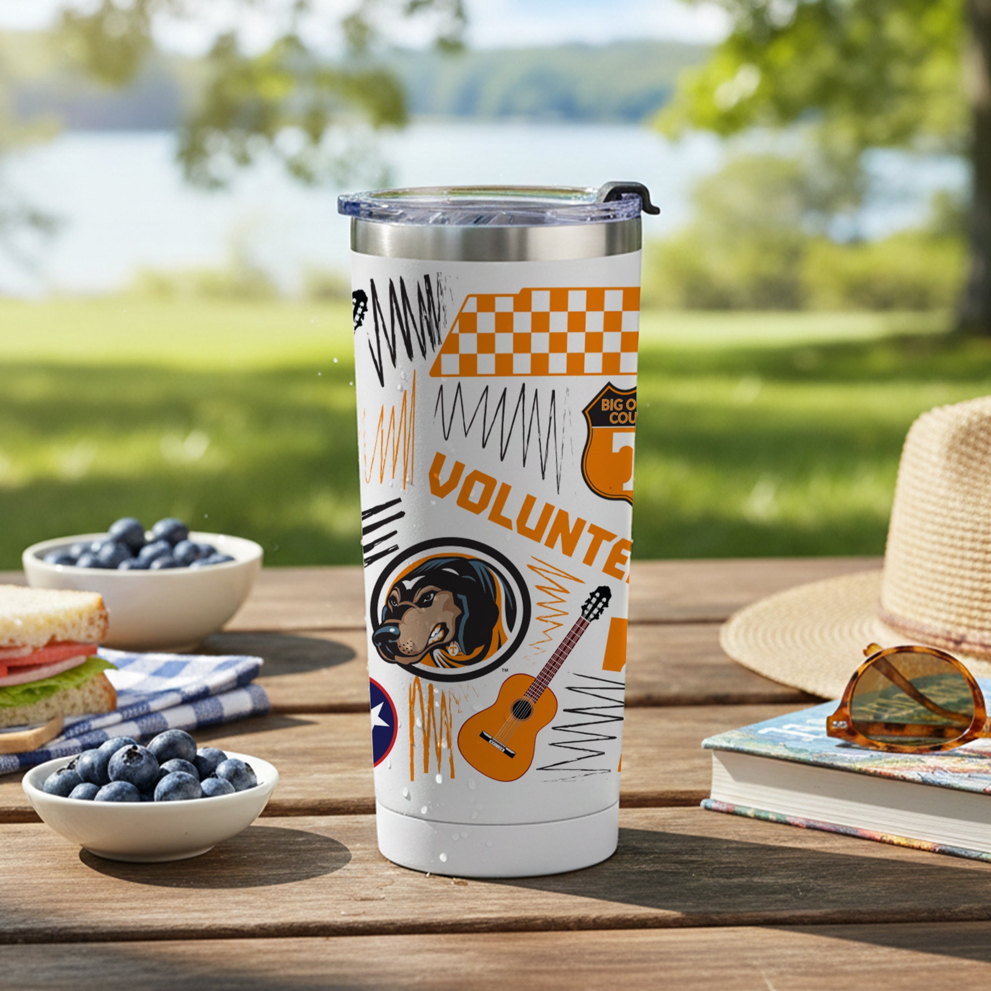 Tennessee Volunteers 24oz Local Stainless Steel Tumbler
