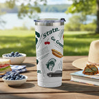 Michigan State Spartans 24oz Local Stainless Steel Tumbler