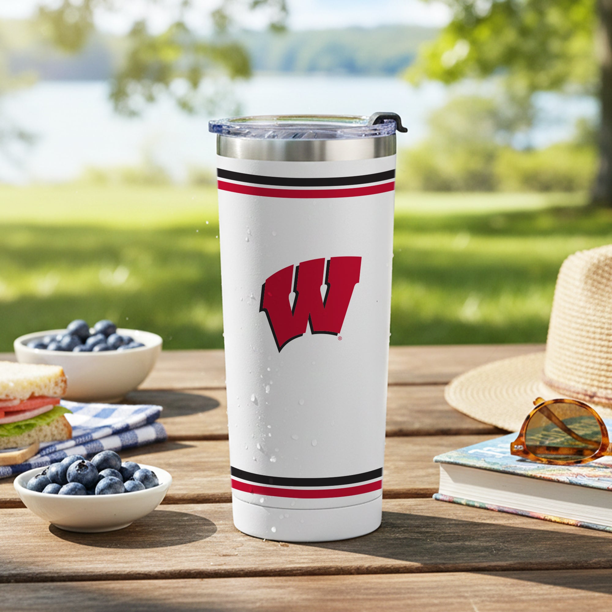 24OZ Wisconsin Badgers Alumni Tumbler