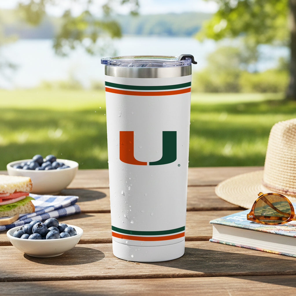 24oz Miami Hurricanes Alumni Tumbler