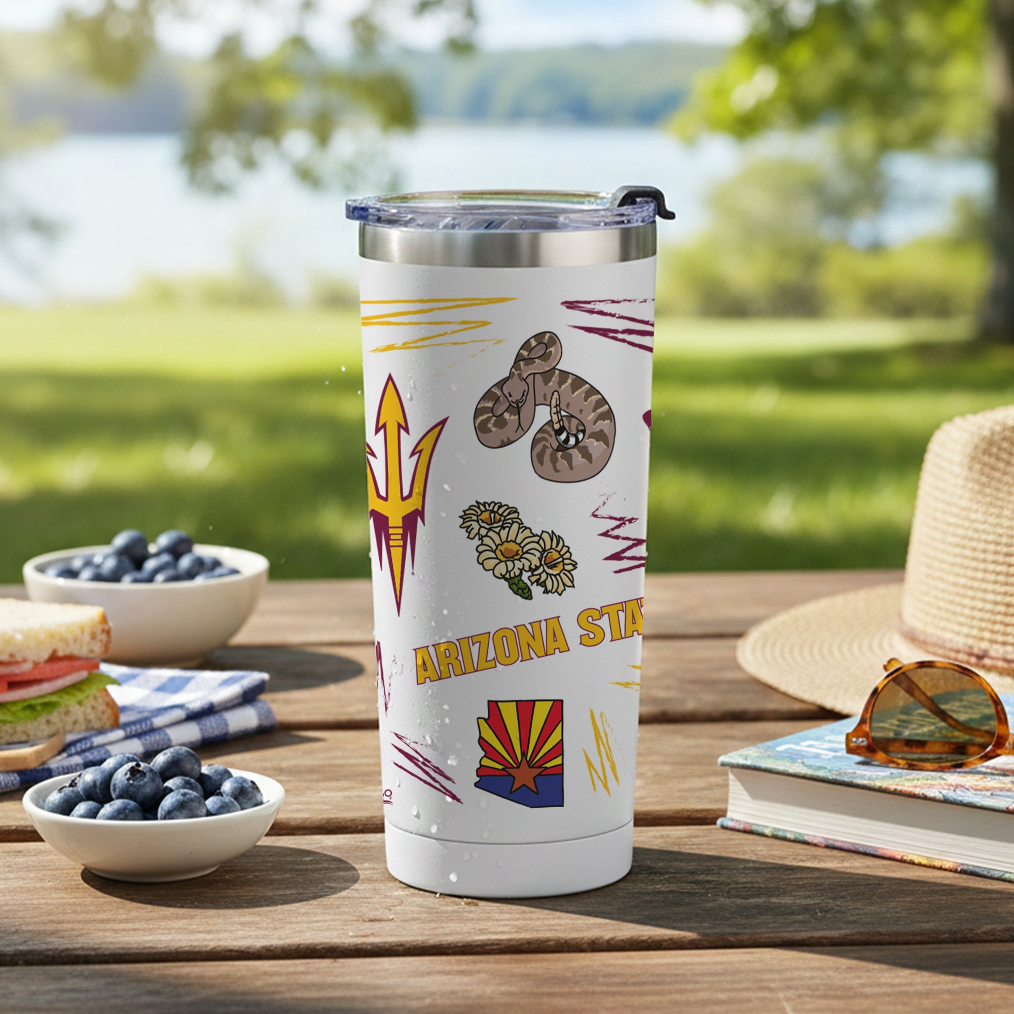 Arizona State Sun Devils 24oz Local Stainless Steel Tumbler