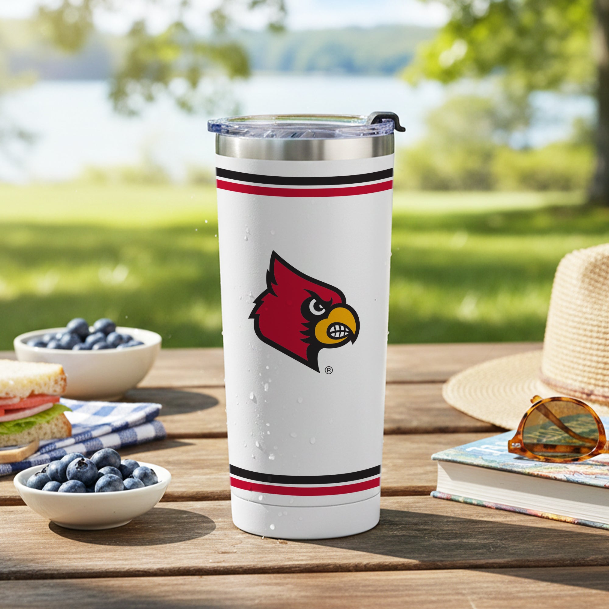24OZ Louisville Cardinals Alumni Tumbler