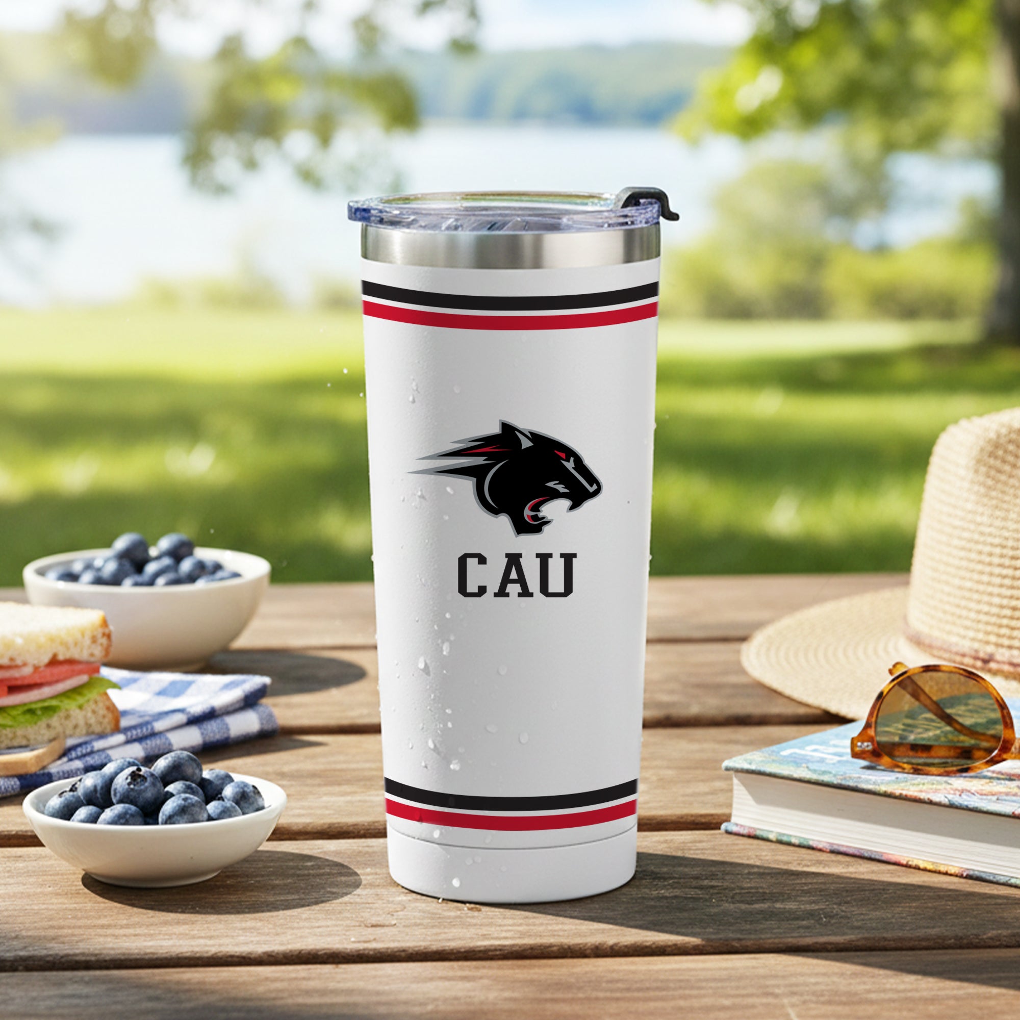 24oz Clark Atlanta Panthers Alumni Tumbler