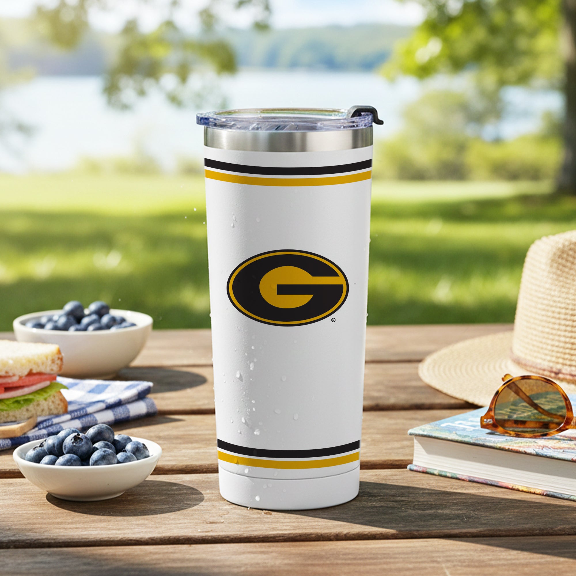 24oz Grambling State Tigers Wildcats Alumni Tumbler