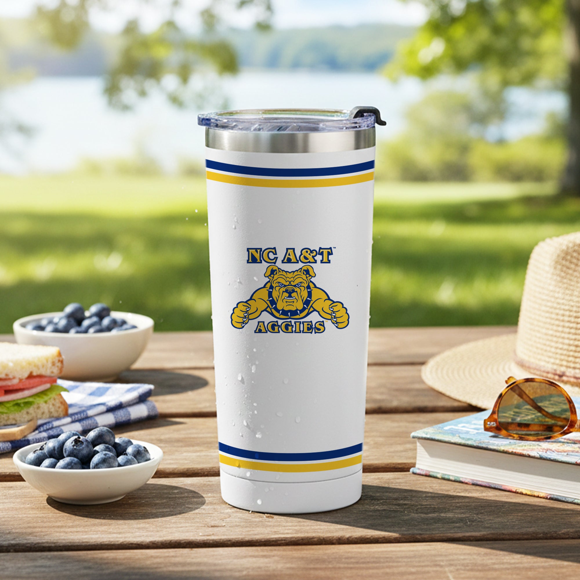 24oz North Carolina A&T Aggies Alumni Tumbler