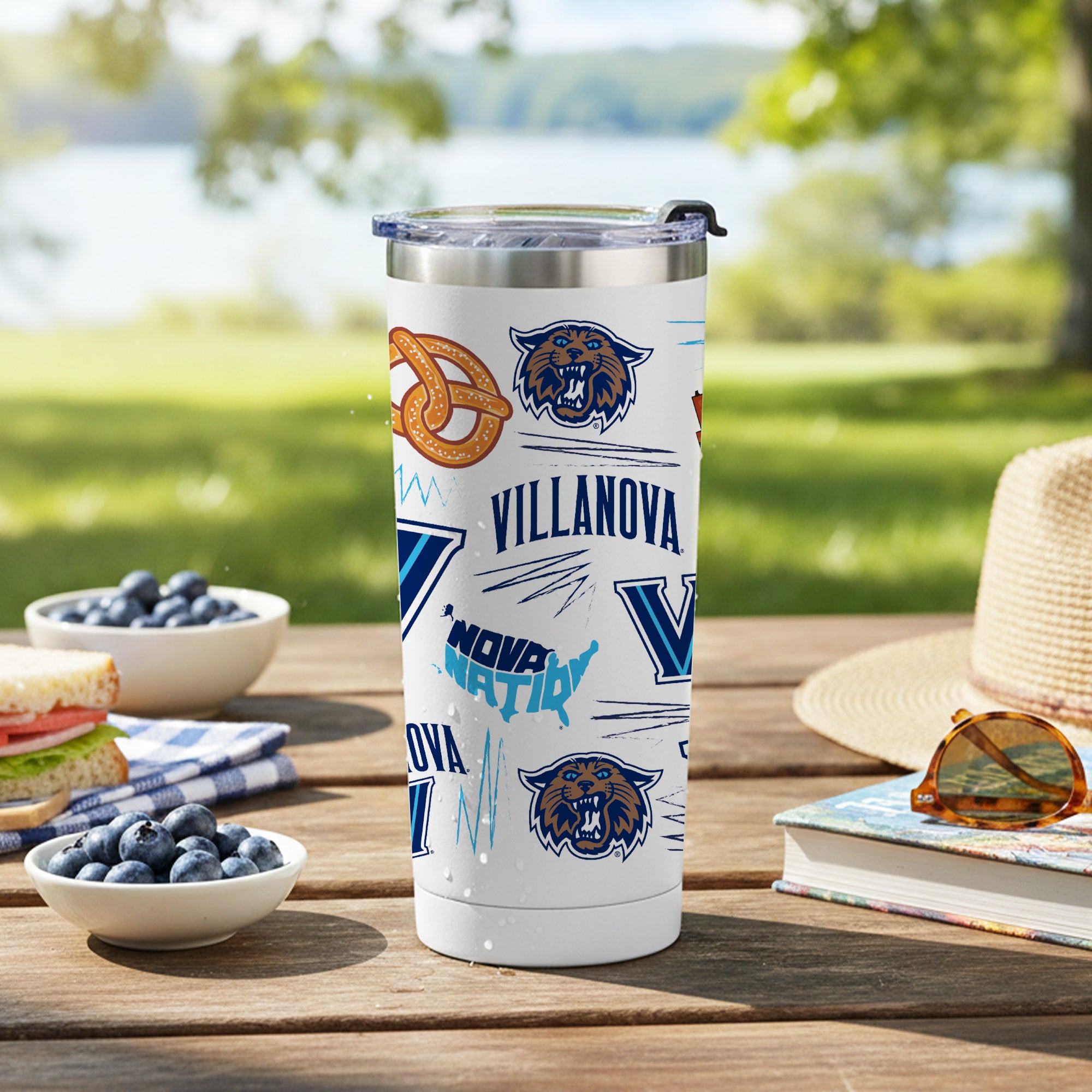 Villanova Wildcats 24oz Local Stainless Steel Tumbler