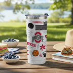 Ohio State Buckeyes 24oz Local Stainless Steel Tumbler