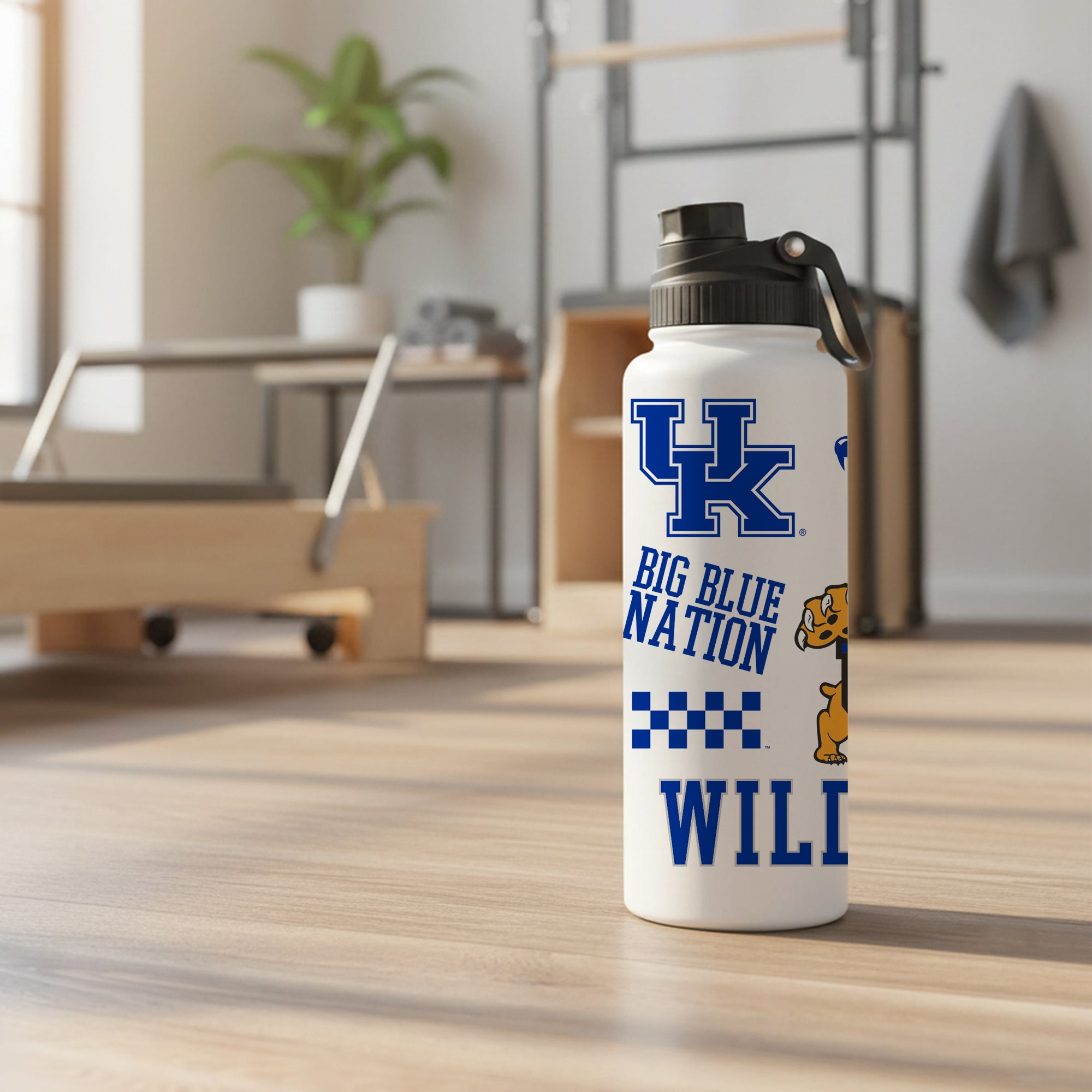 Kentucky Wildcats 34oz Stainless Steel Medley Aqua Bottle