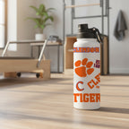 Clemson Tigers 34oz Stainless Steel Medley Aqua Bottle