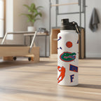34oz Florida Gators Basketball Sketch Aqua Bottle