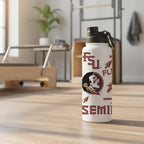 Florida State Seminoles 34oz Stainless Steel Medley Aqua Bottle