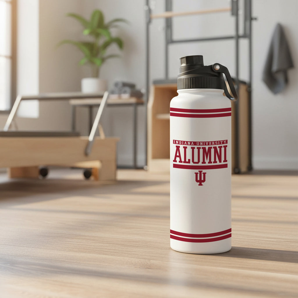 34oz Indiana Hoosiers Alumni Aqua Bottle