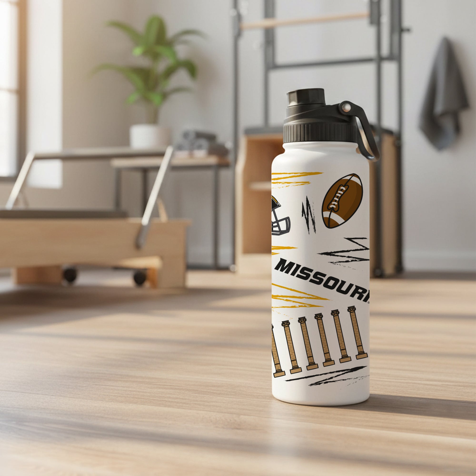 34oz Missouri Tigers Local Aqua Bottle