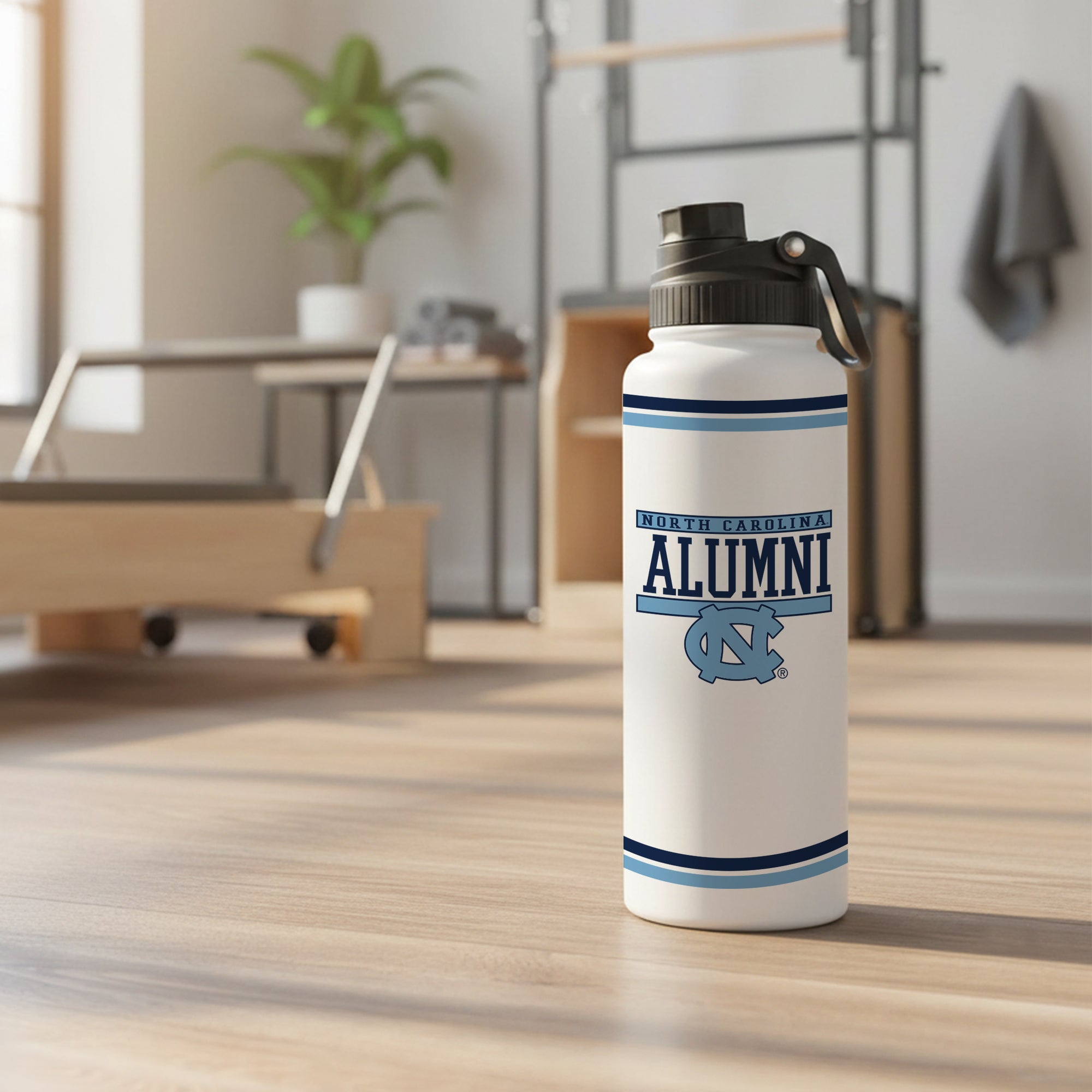 34oz North Carolina Tar Heels Alumni Aqua Bottle