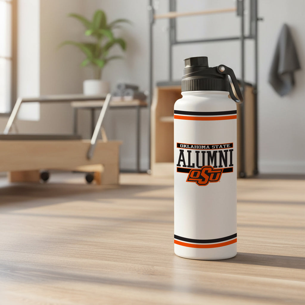 34oz Oklahoma State Cowboys Alumni Aqua Bottle