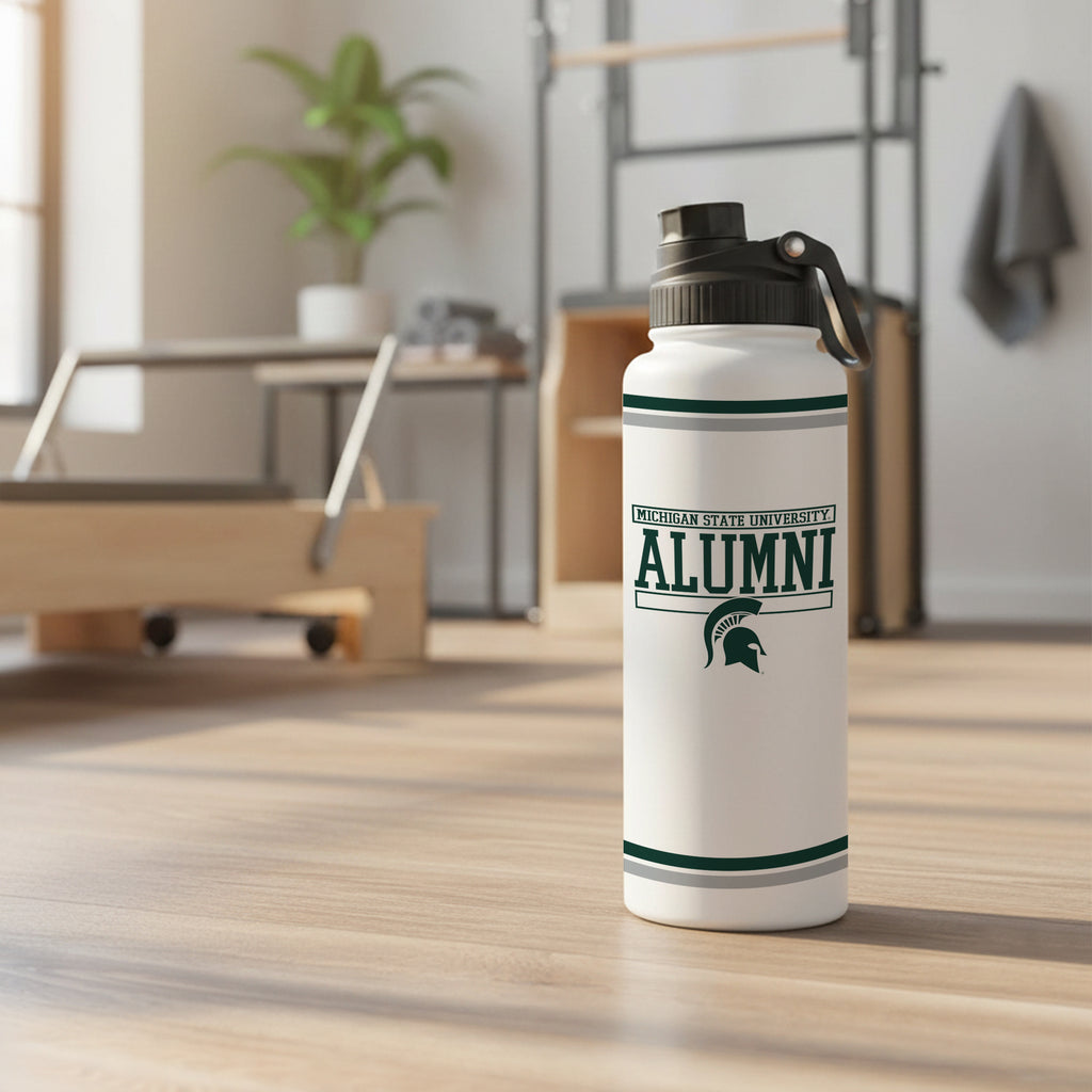 34oz Michigan State Spartans Alumni Aqua Bottle