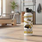 Southern Miss Golden Eagles 34oz Stainless Steel Medley Aqua Bottle