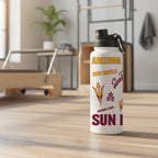 Arizona State Sun Devils 34oz Stainless Steel Medley Aqua Bottle