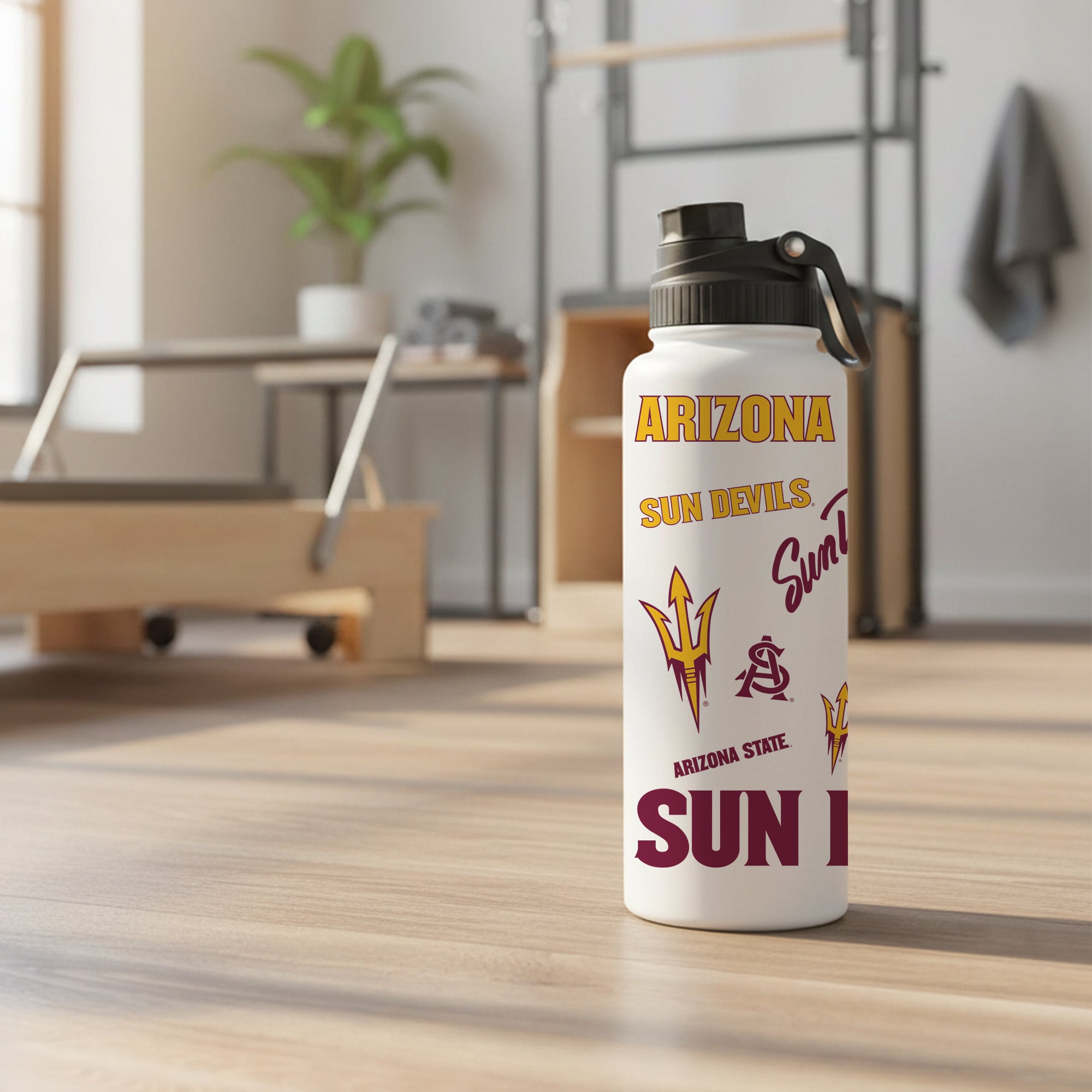 Arizona State Sun Devils 34oz Stainless Steel Medley Aqua Bottle
