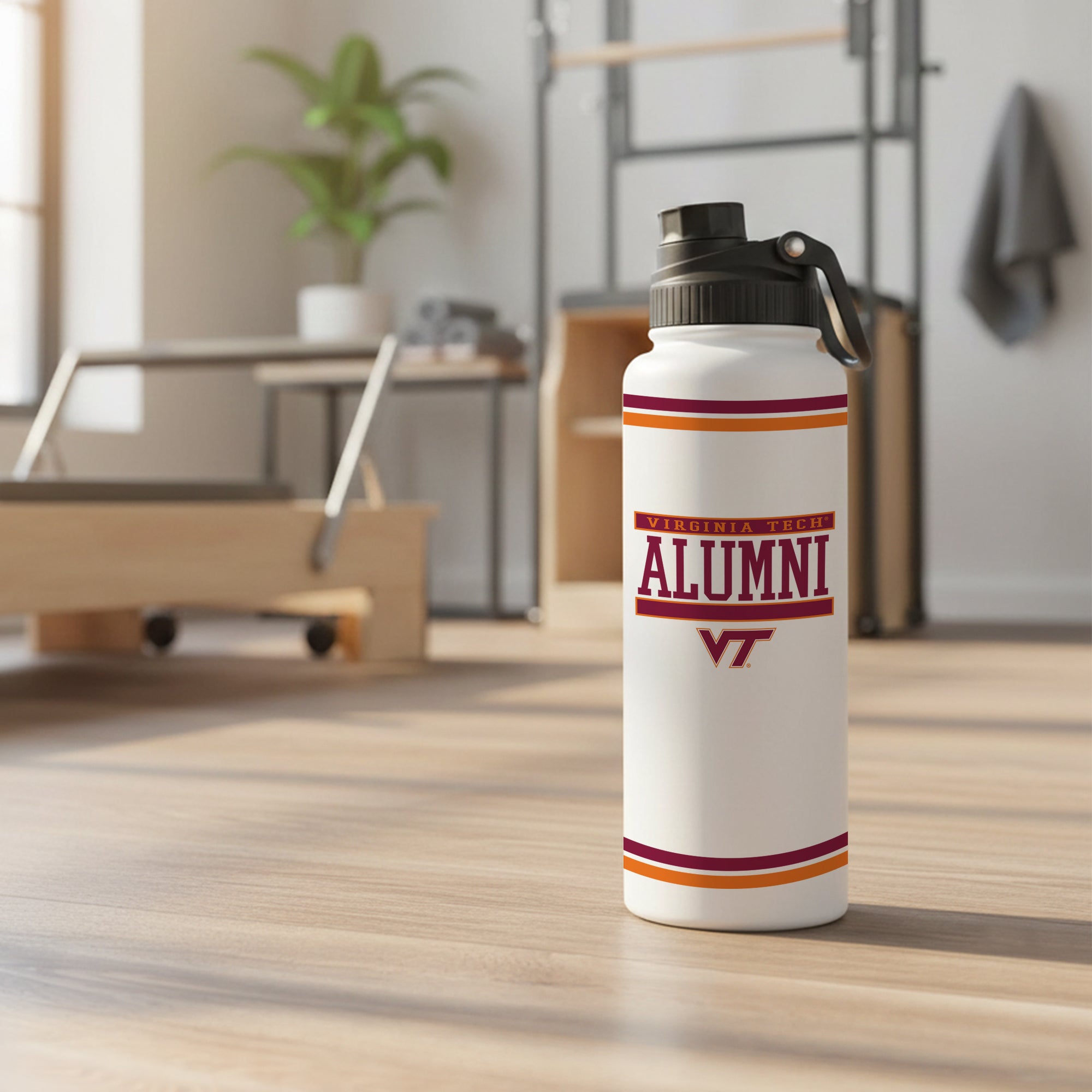 34oz Virginia Tech Hokies Alumni Aqua Bottle