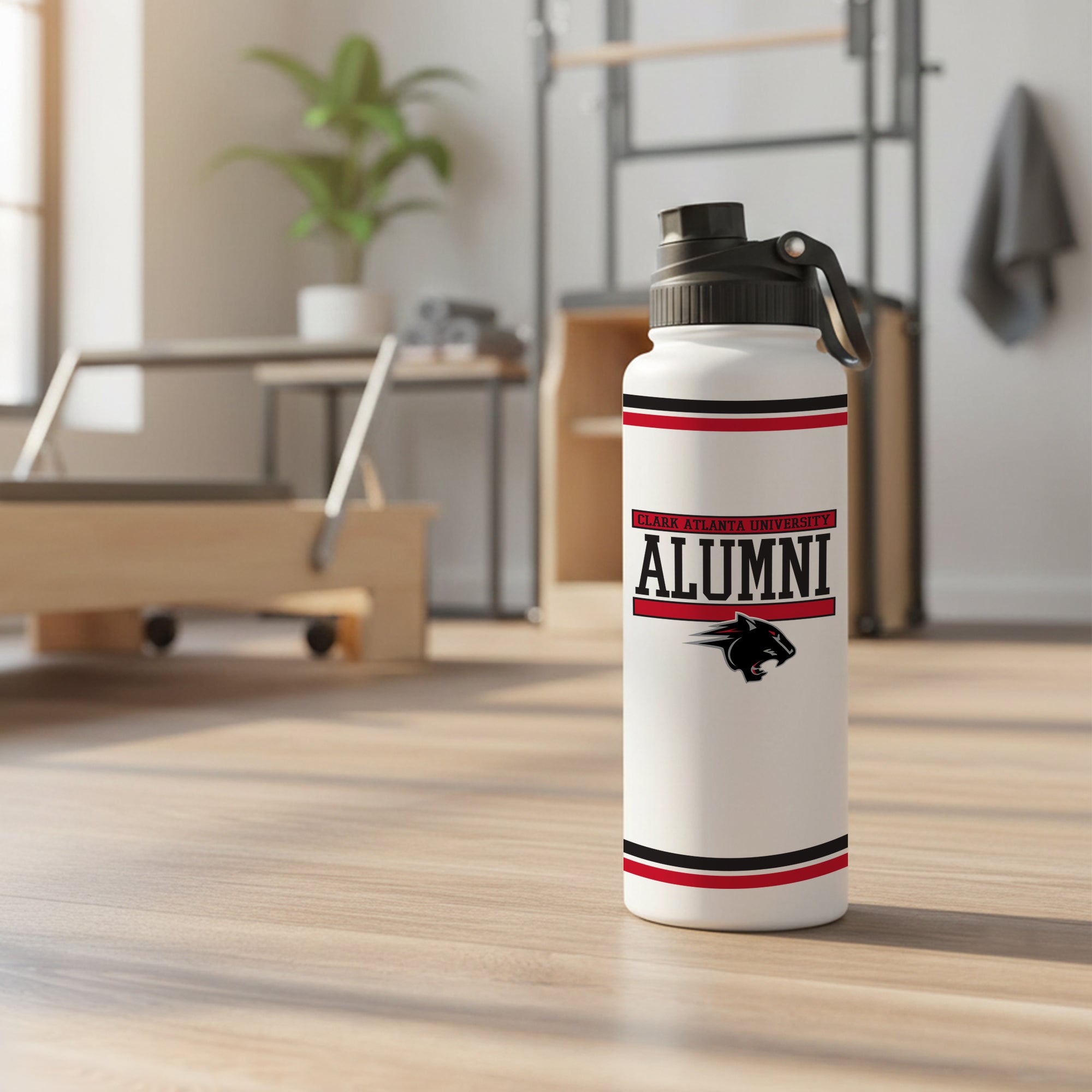 34oz Clark Atlanta Panthers Alumni Aqua Bottle