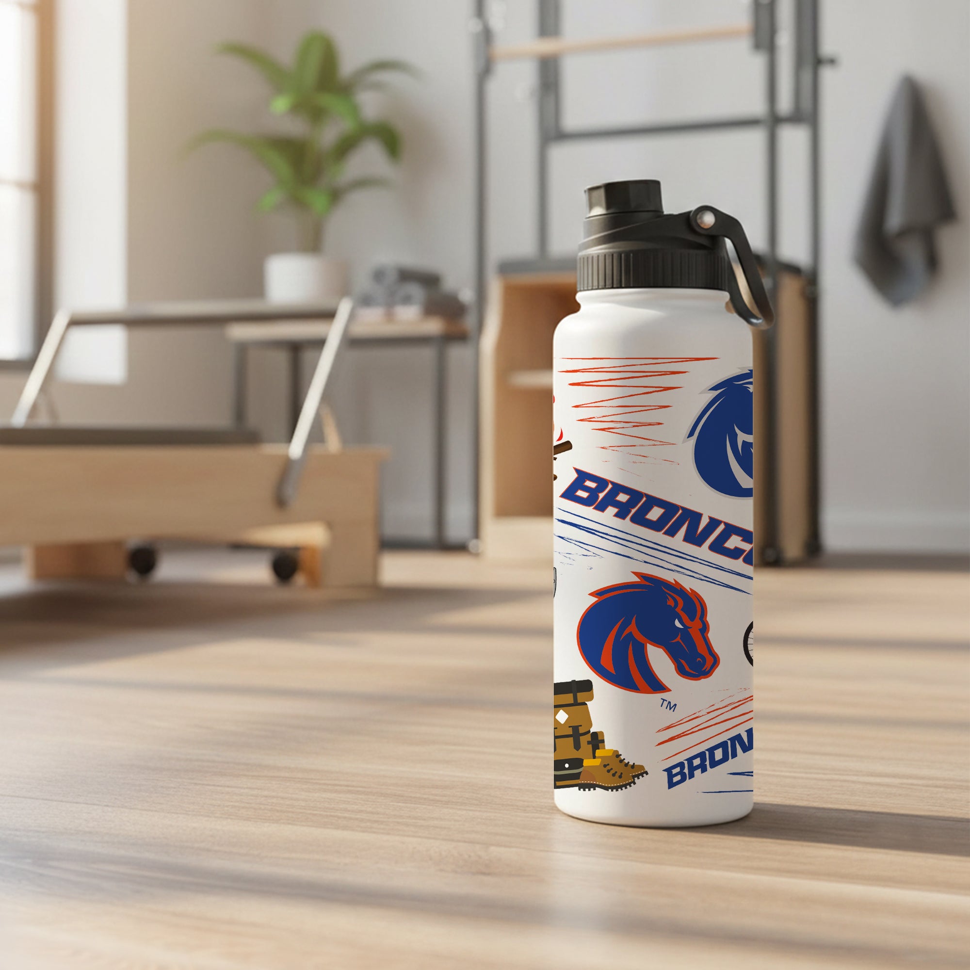 34oz Boise State Broncos Local Aqua Bottle