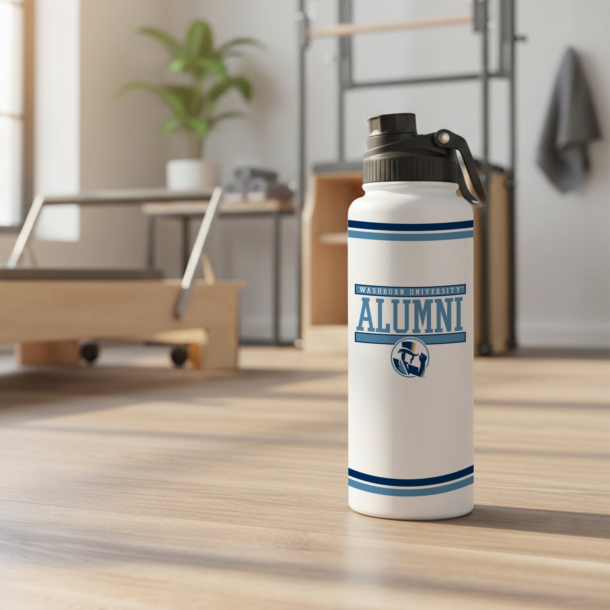 34oz Washburn Ichabods Alumni Aqua Bottle