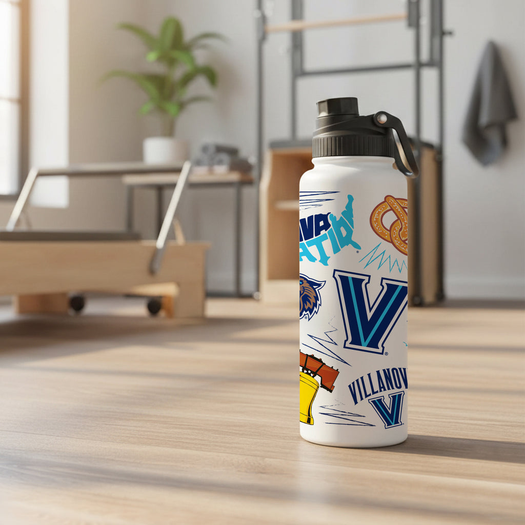 34oz Villanova Wildcats Local Aqua Bottle