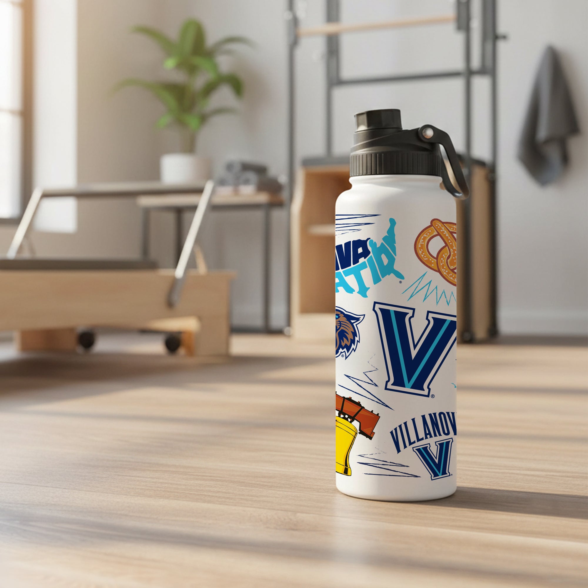 34oz Villanova Wildcats Local Aqua Bottle