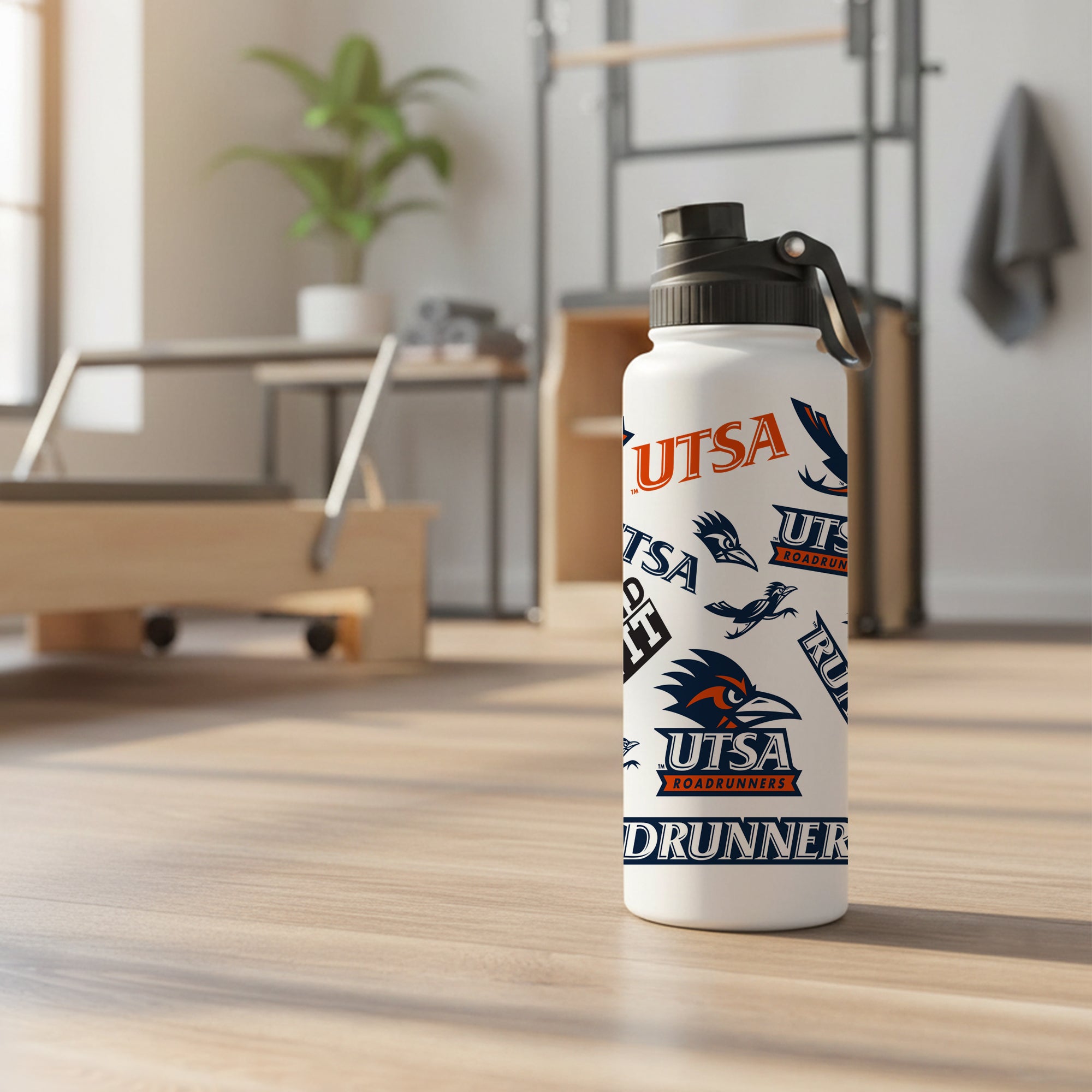 UTSA Roadrunners 34oz Stainless Steel Medley Aqua Bottle