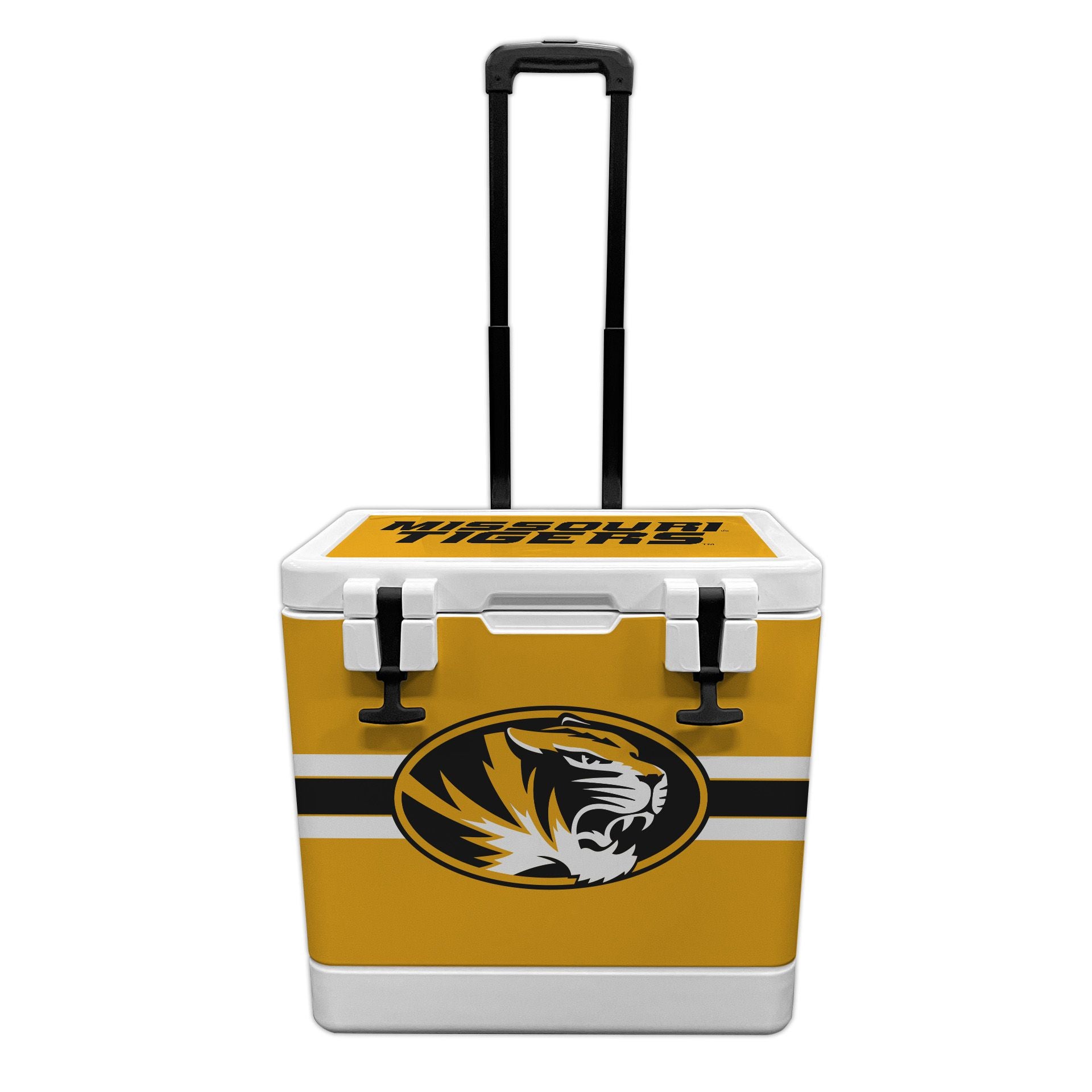 37QT Missouri Tigers Rotomolded Wheeled Cooler