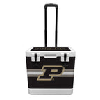 37QT Purdue Boilermakers Rotomolded Wheeled Cooler