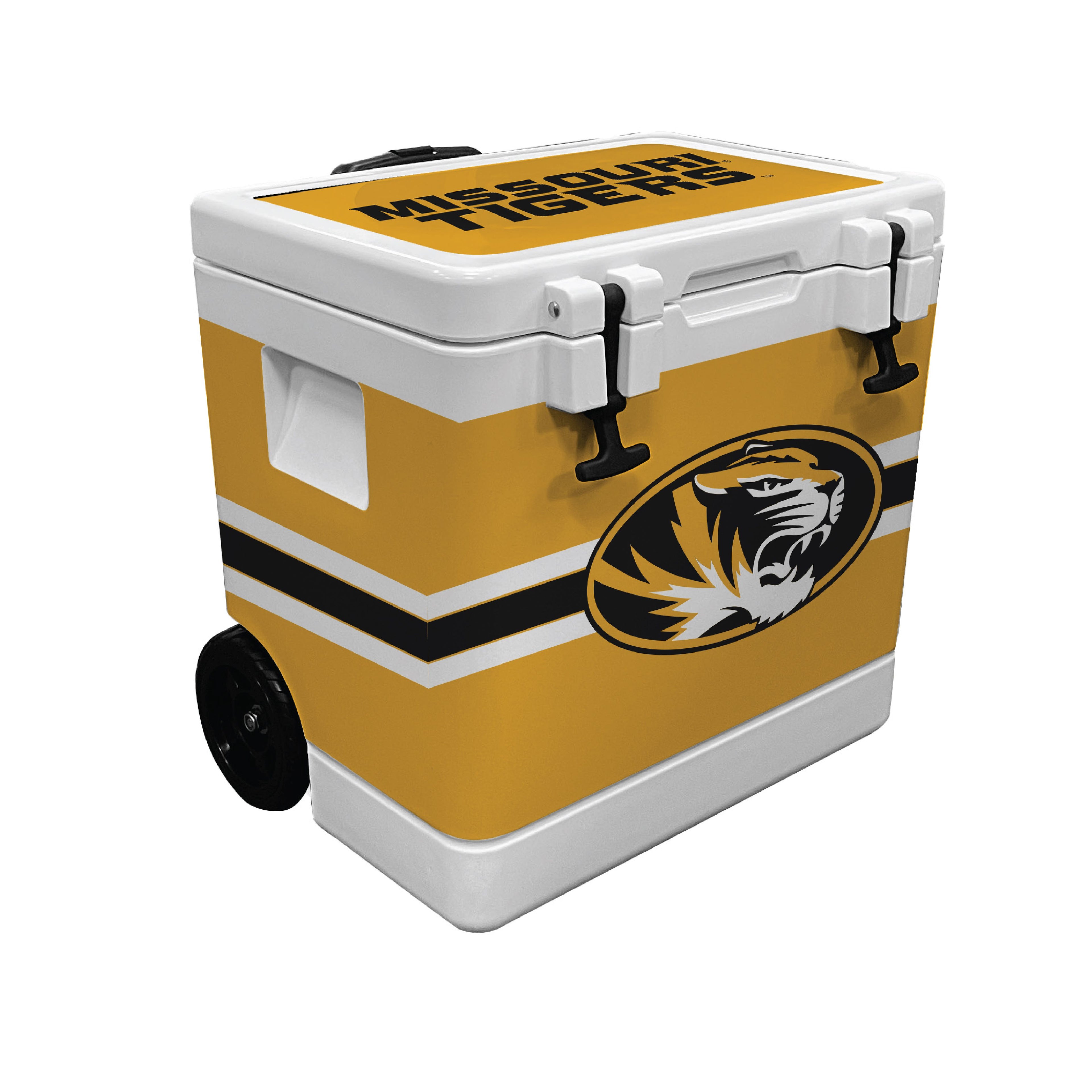 37QT Missouri Tigers Rotomolded Wheeled Cooler