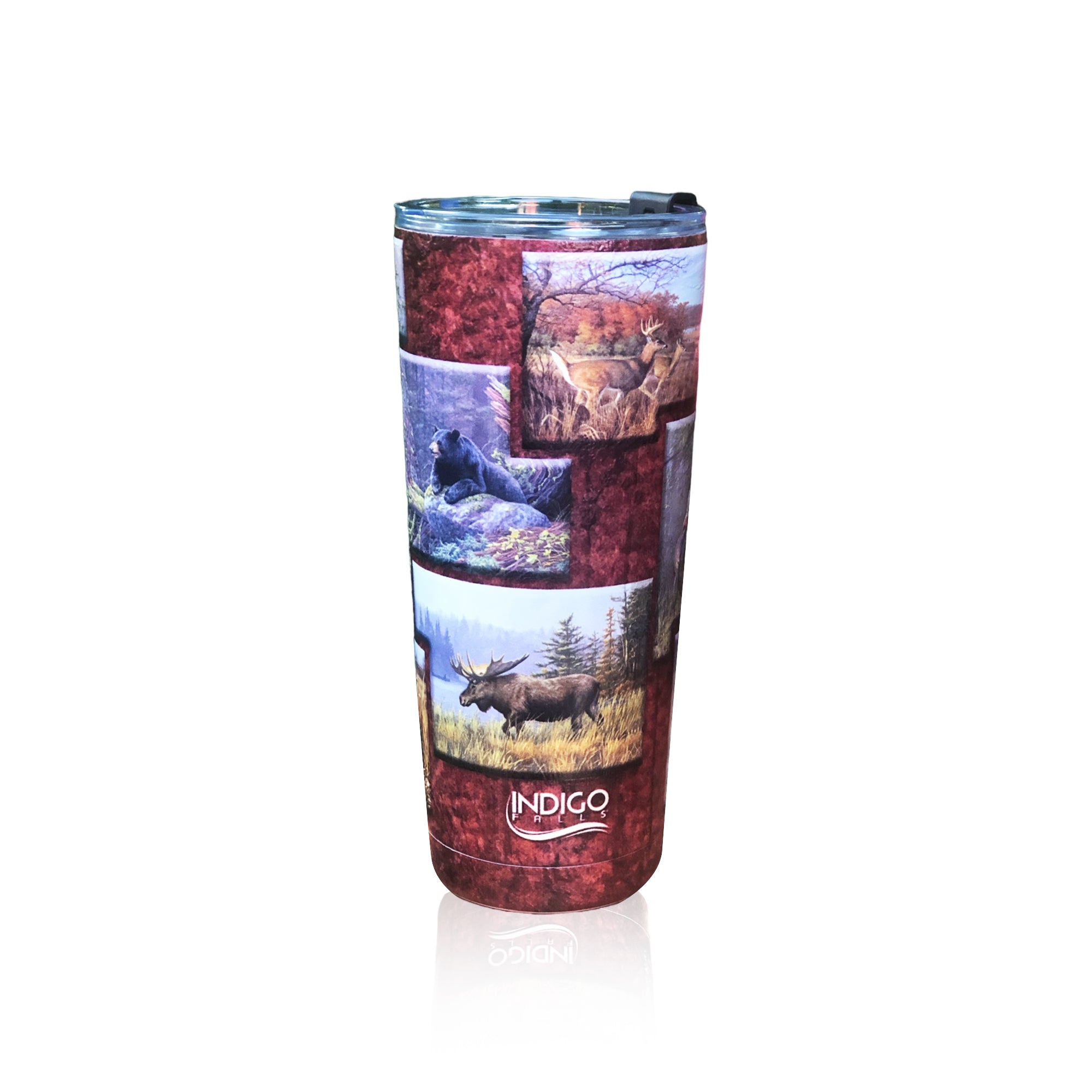 Rocky Mountain Wildlife 24 oz tumbler for wildlife fans