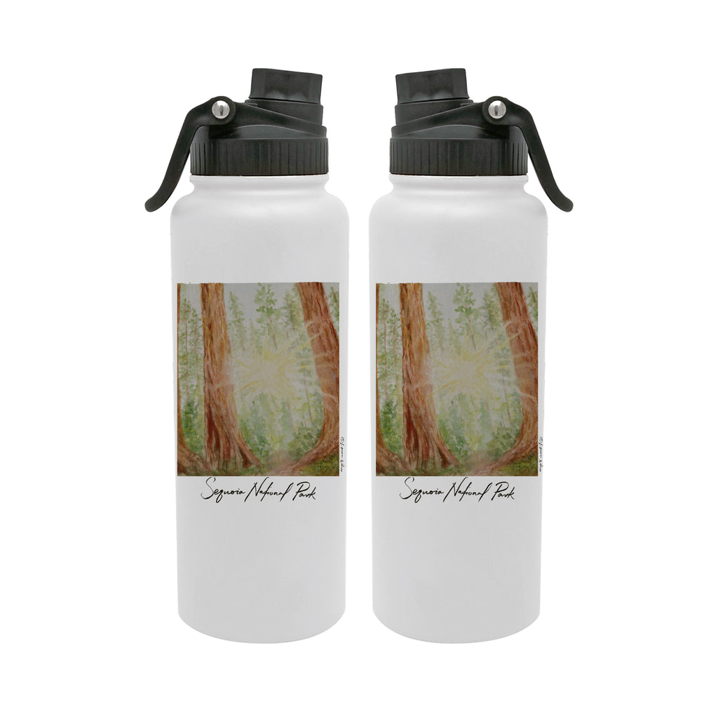 Sequoia National Park 34oz Aqua Bottle by Laura Wilcox