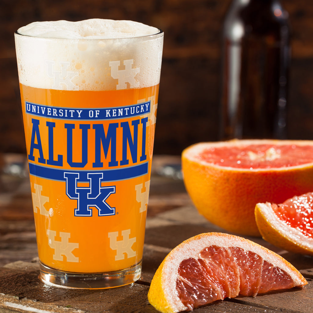 Set of 2 Kentucky Wildcats 16oz Alumni Pints