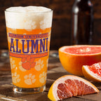 Set of 2 Clemson Tigers 16oz Alumni Pints