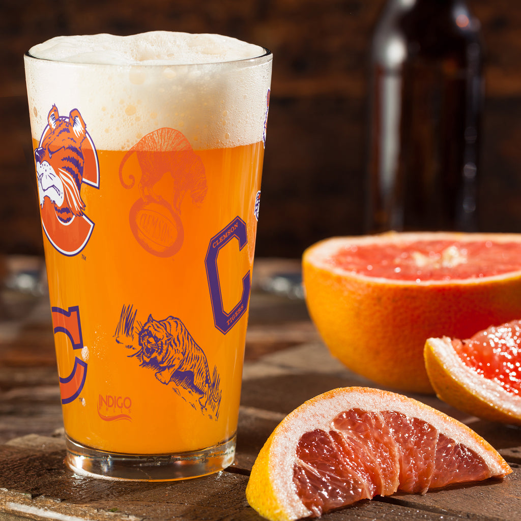 16oz Clemson Tigers College Vault Medley Pint 2 Pack