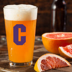 Set of 2 Clemson Tigers College Vault Sketch 16oz Pints