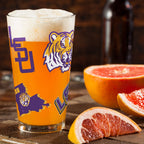 16oz LSU Tigers College Vault Medley Pint 2 Pack