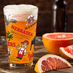 Set of 2 Nebraska Cornhuskers Local 16oz Pints