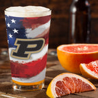 Set of 2 Purdue Boilermakers 16oz Americana Pints