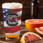 Set of 2 South Carolina Gamecocks 16oz Americana Pints