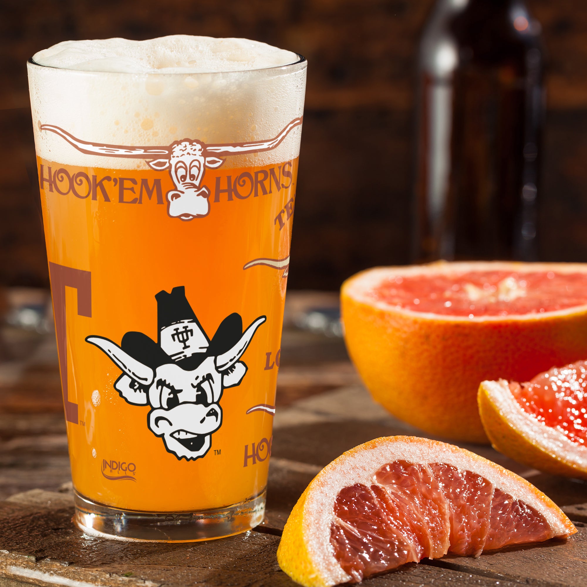 16oz Texas Longhorns College Vault Medley Pint 2 Pack