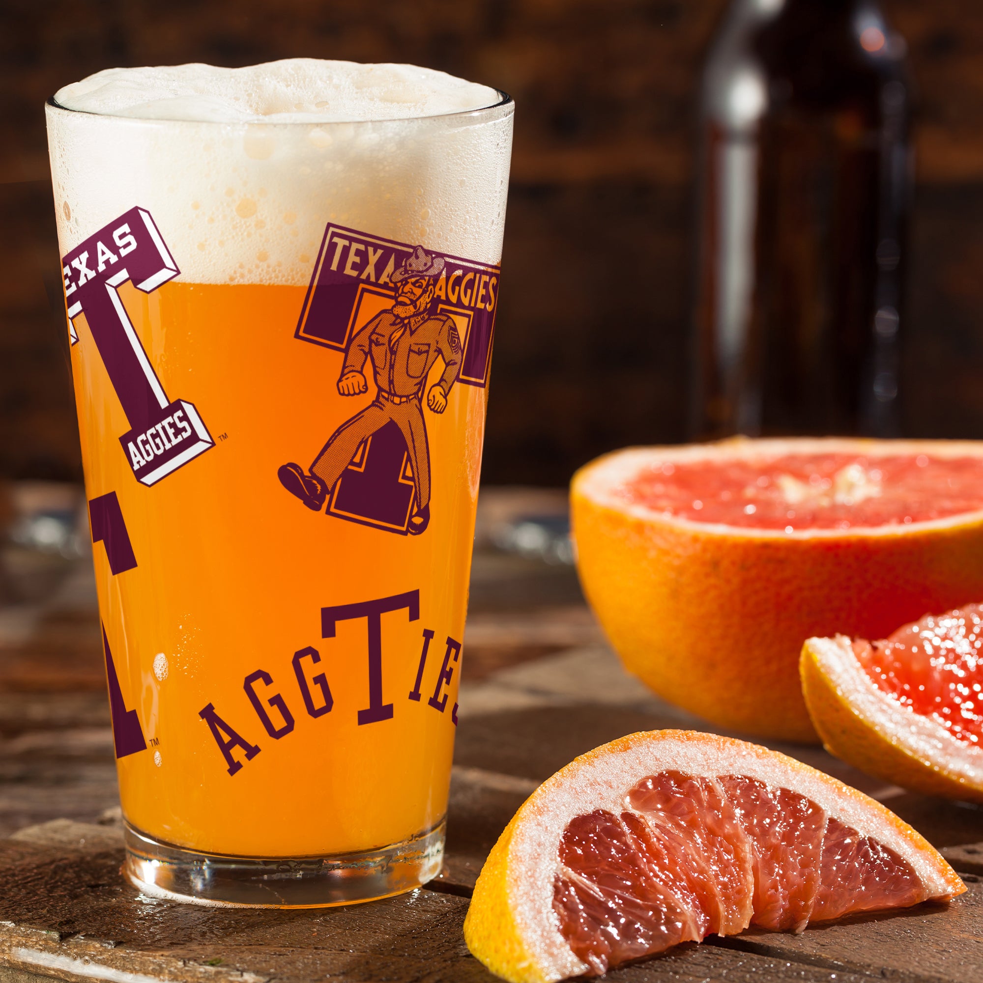 16oz Texas A&M Aggies College Vault Medley Pint 2 Pack